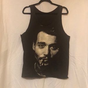 Johnny Depp Tank Top